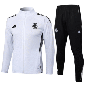 Chándal 2025/26 Cremallera Completa – Real Madrid