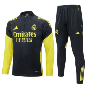 Chándal 2025/26 Cremallera Media – Real Madrid