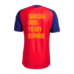 Selección de España camiseta Dos Estrellas ´Gracias Dios Yo soy español´